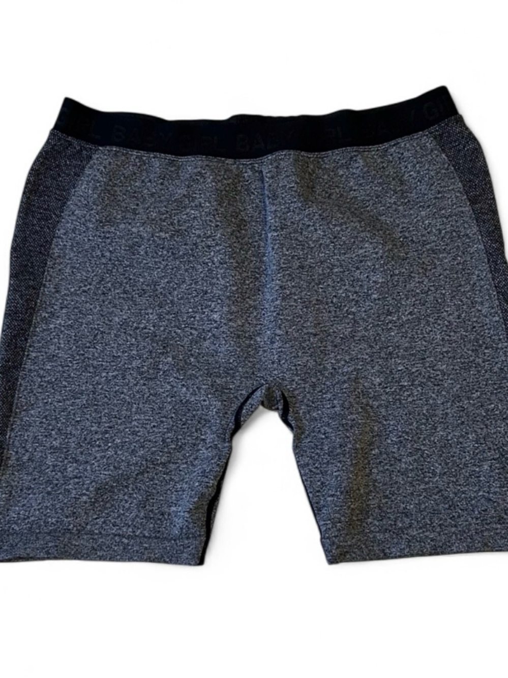 Cali Women’s Sports Heather Gray Shorts 1X/2X NWOT